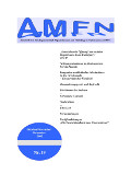 AMFN - Zeitschrift der Arbeitsgemeinschaft Migrantinnen/en und Flüchtlinge in Niedersachsen